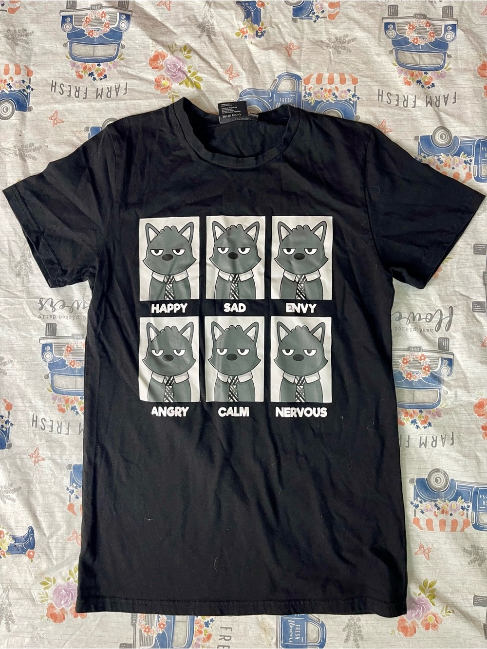 Denis Moody Graphic Tee Small NWOT